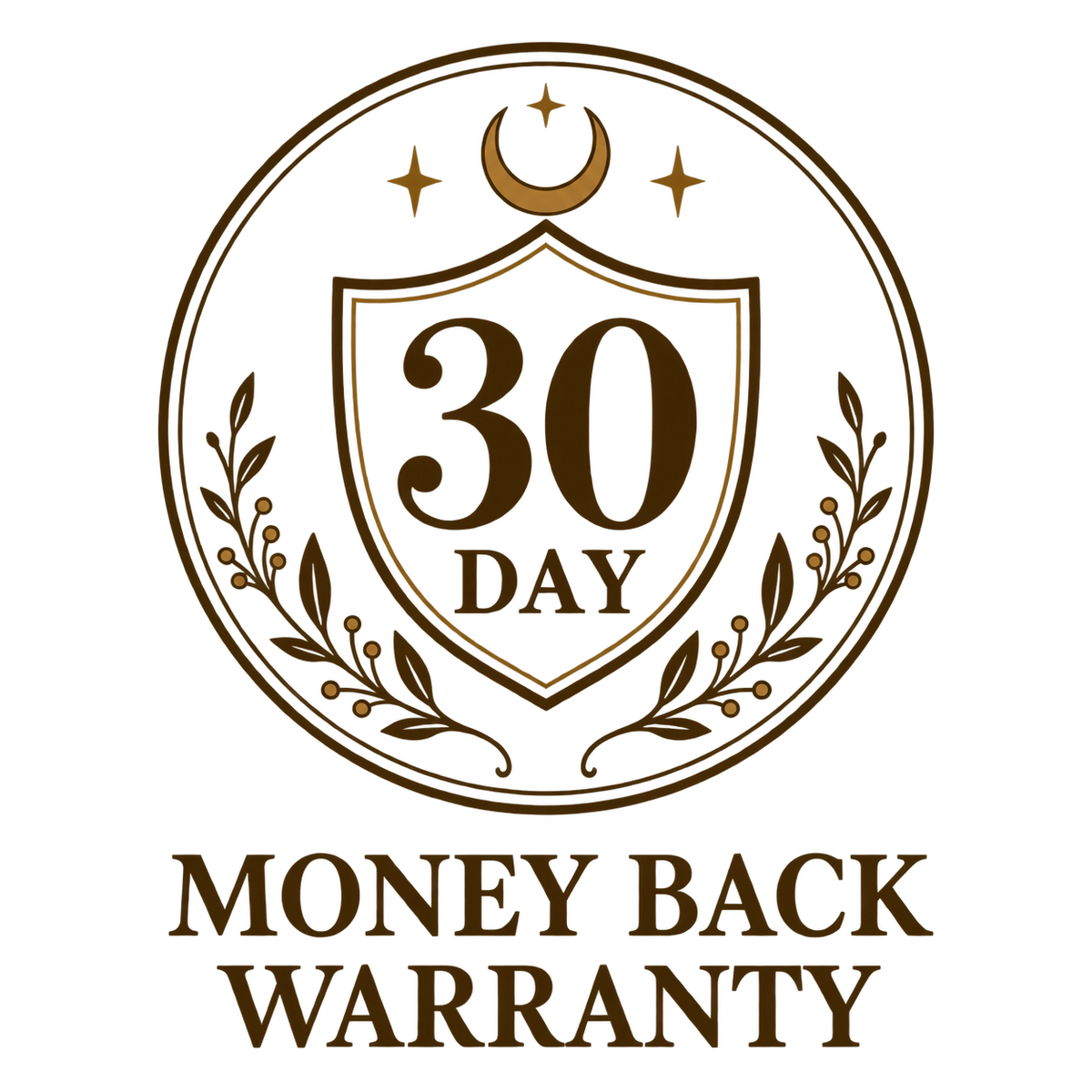 30 Day Money-Back Warranty