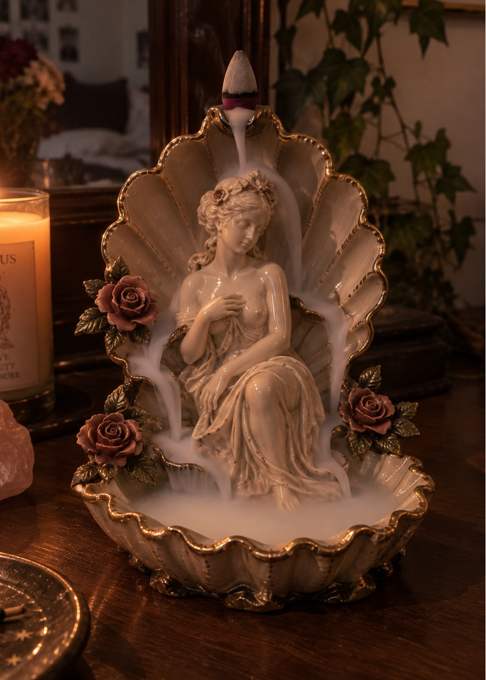 "Aphrodite's Veil" Incense Holder