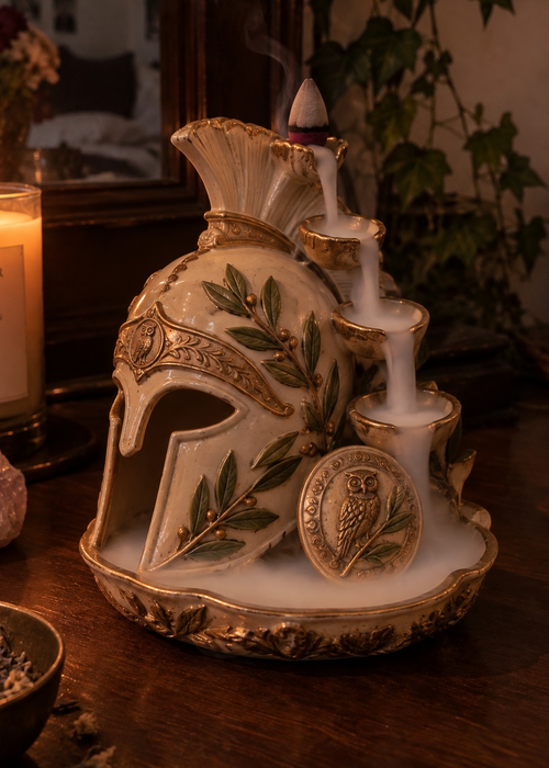 "Sacred Athena" Incense Holder